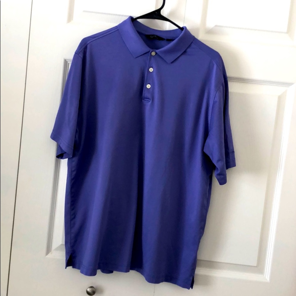 NWOT Walter Hagen Men’s Golf Shirt Large Purple